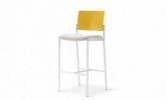 Cache Stool Wd Yl Uph Wht 3.4